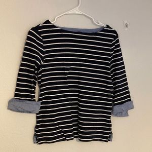 Nautica boat neck shirt